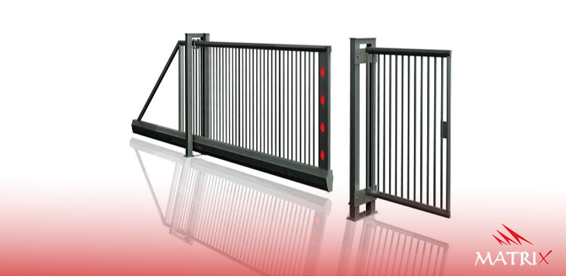 بوابات حديد منزلقة