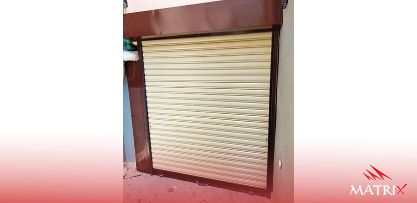 باب محل صاج بالكهرباء