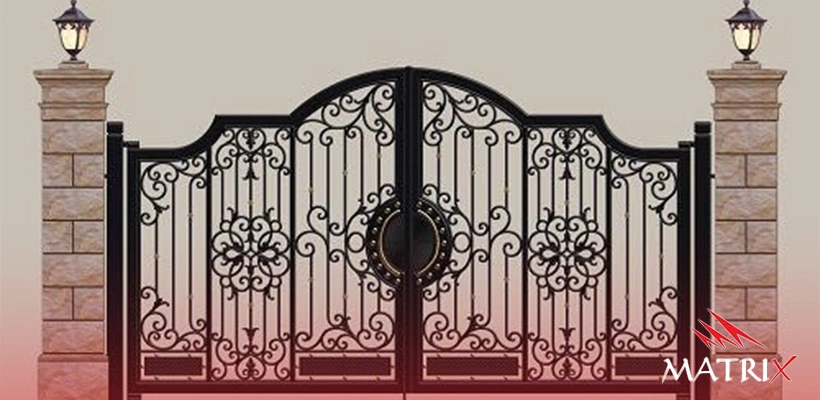 بوابات حديد مودرن