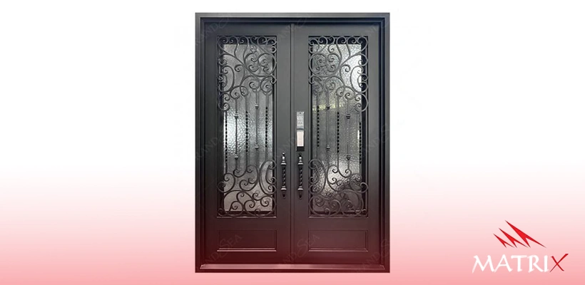 ابواب حديد داخلية فخمة