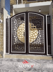 بوابات حديد ليزر