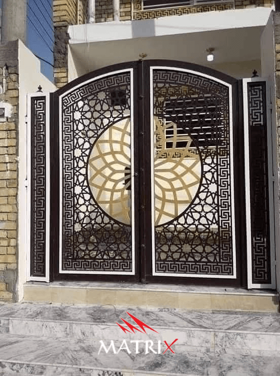 بوابات حديد ليزر