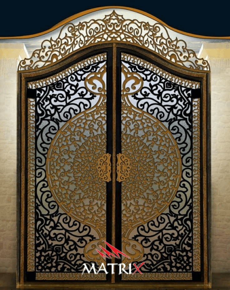 بوابات حديد ليزر